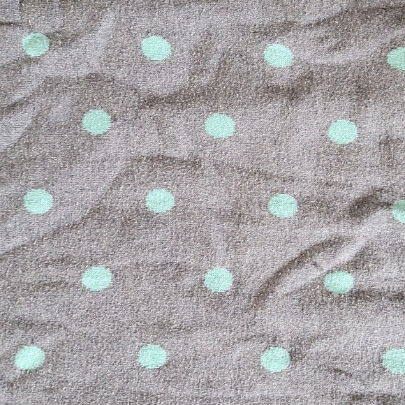 Old navy teal polka dot sweater - Picture 3 of 4